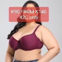 Purple bra
