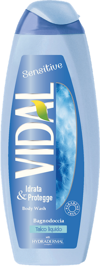 Vidal shower gels
