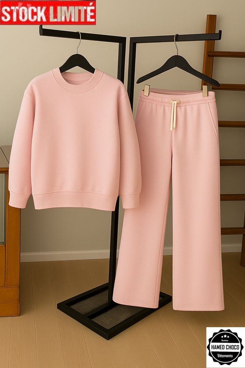 Complet pull en coton