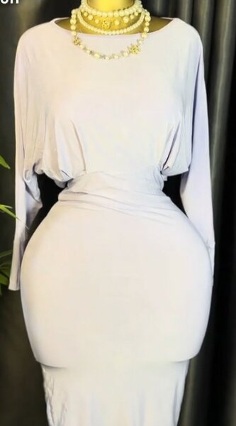 Robe longue blanche