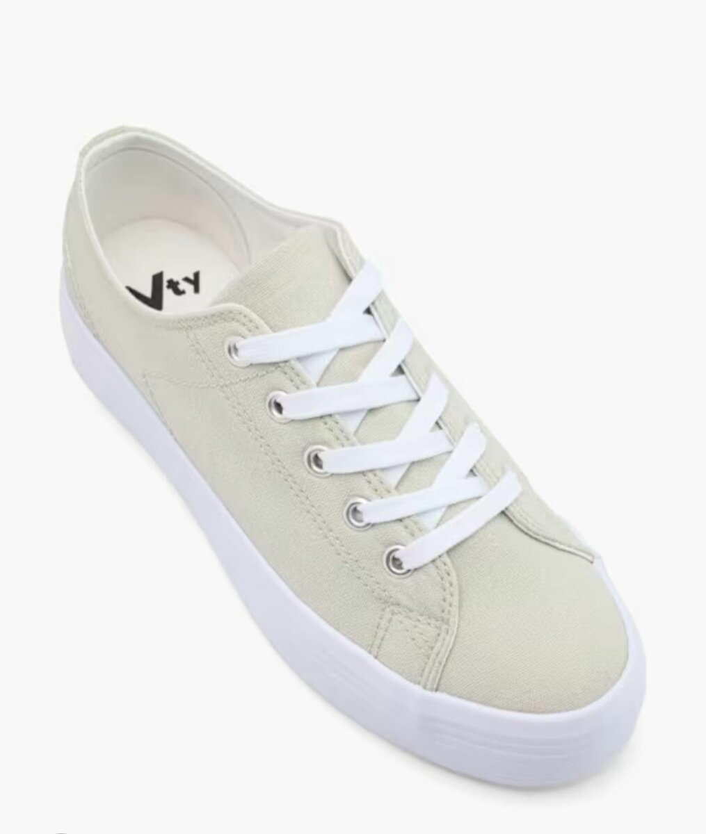 Baskets basses en toile unisexe