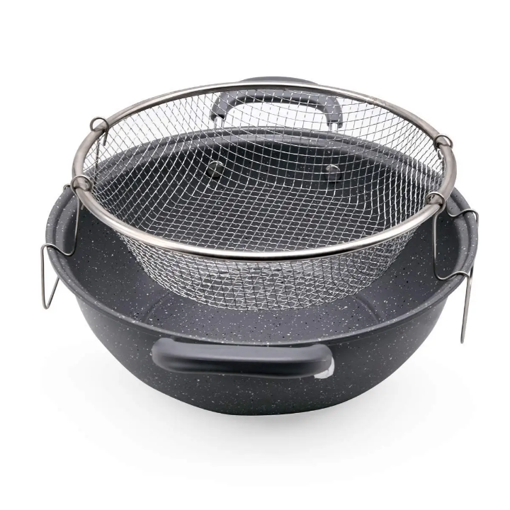 Friteuse 24cm acier inoxydable