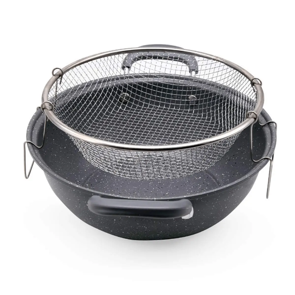 Friteuse 24cm acier inoxydable