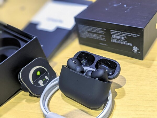 Black AirPods