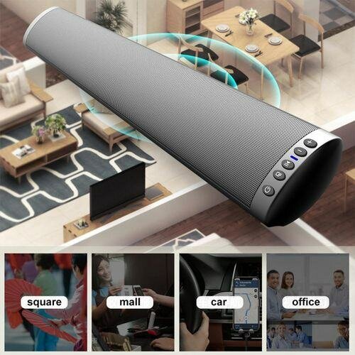 Home Audio TV Barre De Son Sans Fil Bluetooth 5.0, Haut-Parl