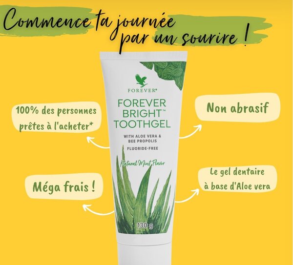 Dentifrice Forever Bright