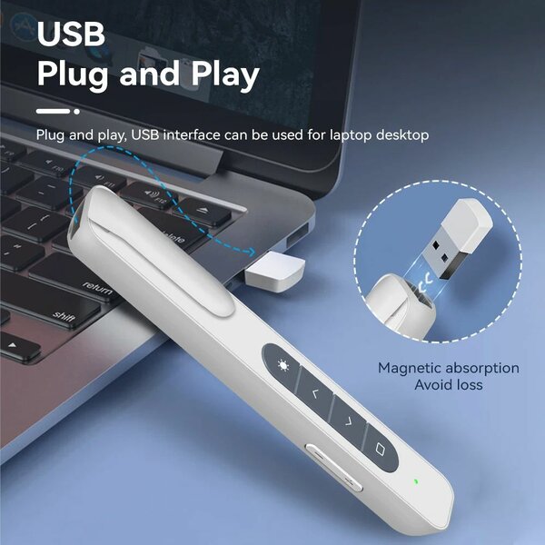 Pointeur rechargeable