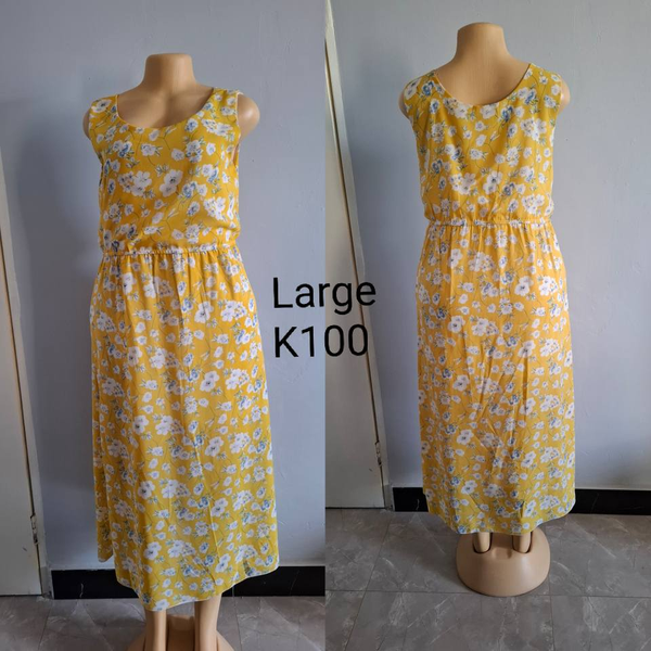 Robe jaune