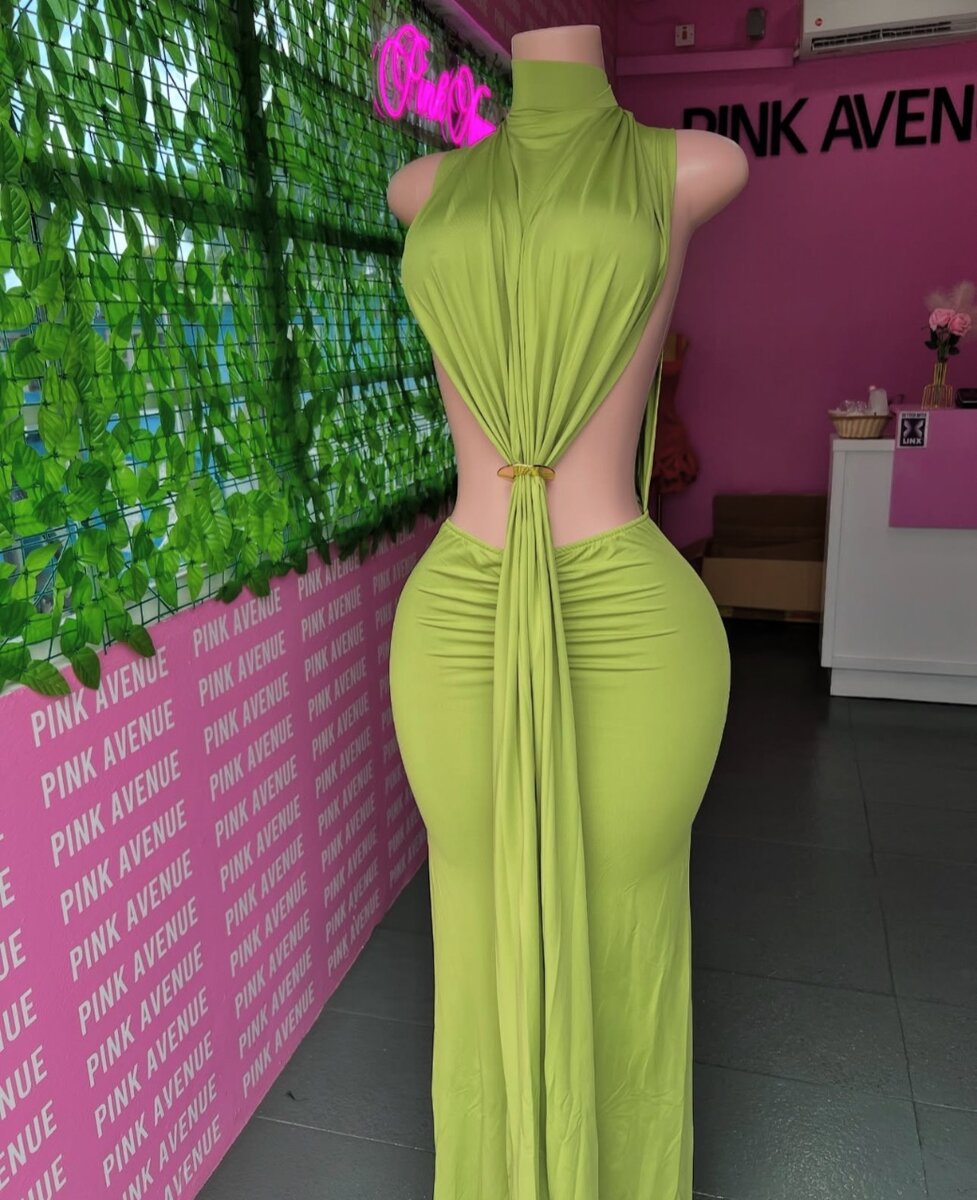 Green dress