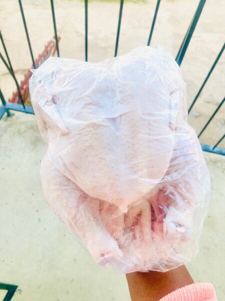 Dressed chickens