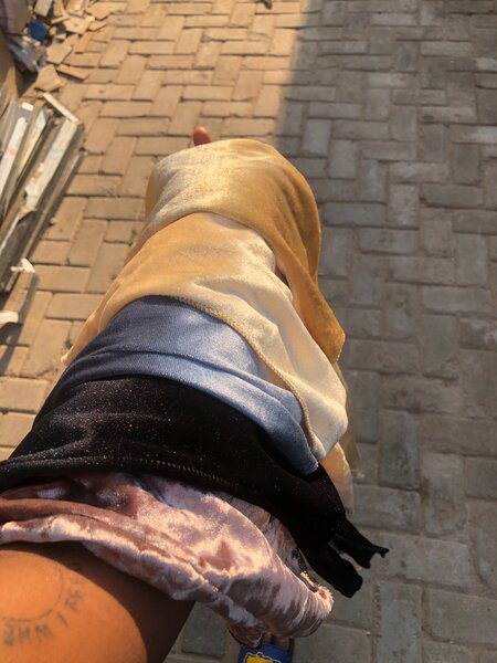 Gold Velvet durags
