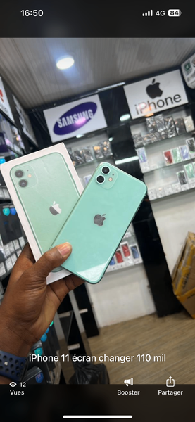 iPhone 11 64G deuxième écran changer