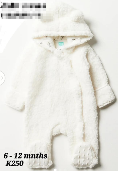 white warm jumpsuit