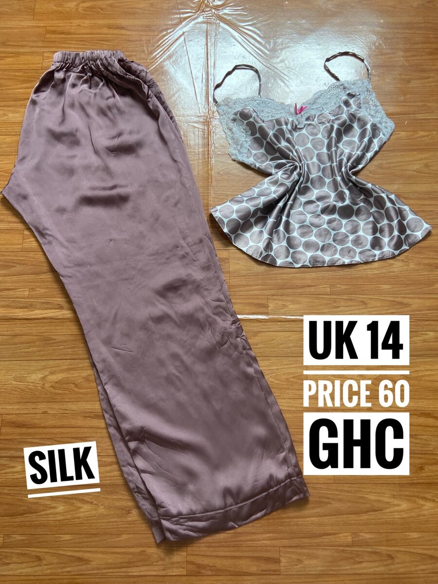 Silk nightwear