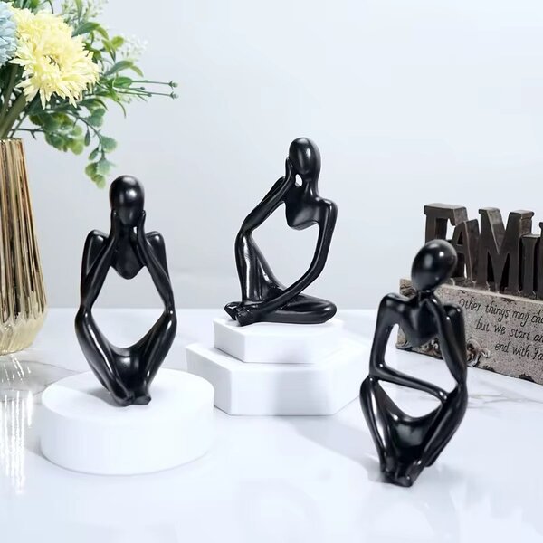 Thinker figurine