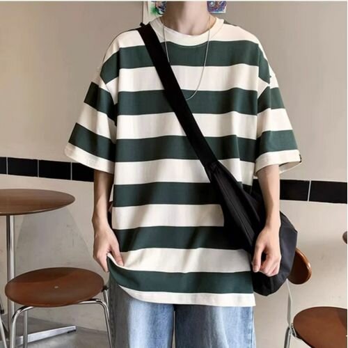 Tshirt oversize rayures