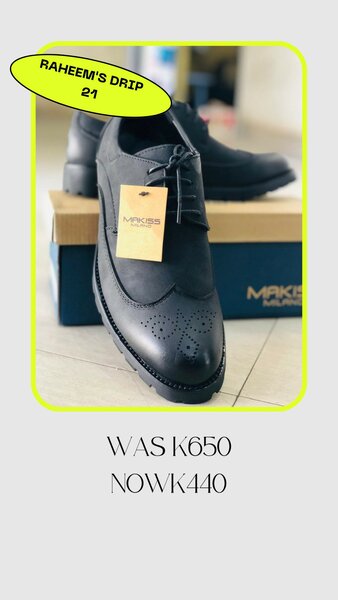 black men's shoes