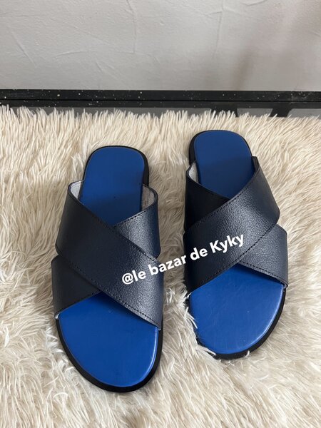 Sandales en cuir