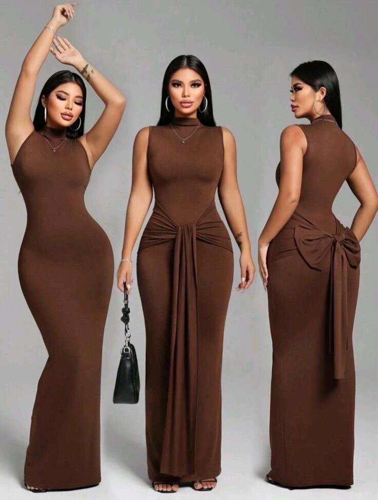 Robe longue élégante femme
