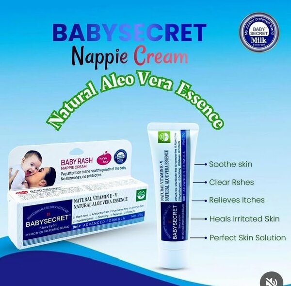 Baby secret nappie cream