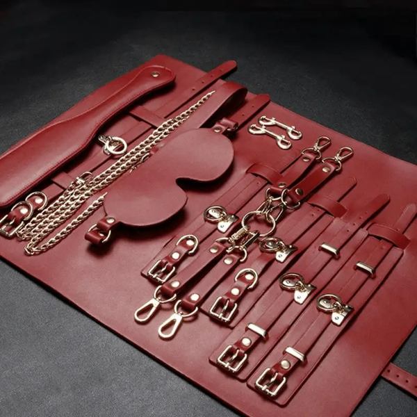 Set d'Accessoires BDSM Rouge