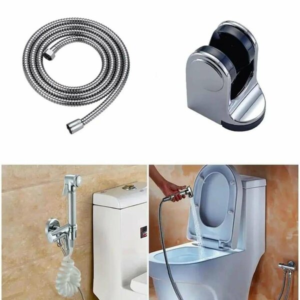 Douchette hygiénique en acier inoxydable