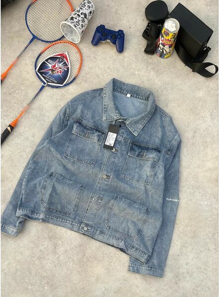 Veste en jean décontractée