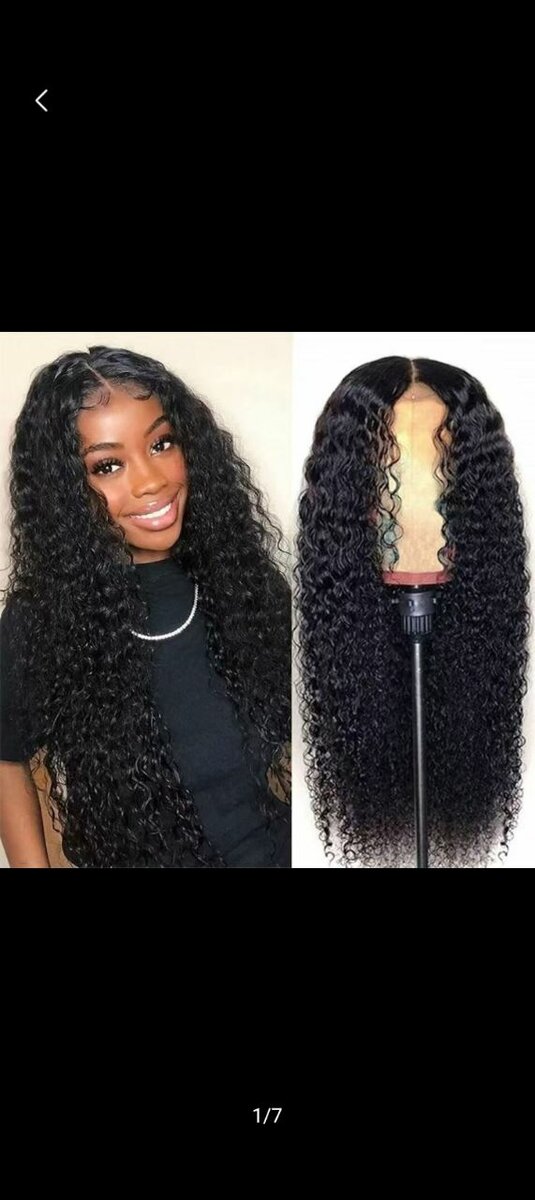 Curly hair
