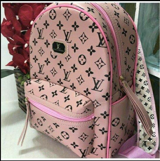 Sac à dos rose élégant
