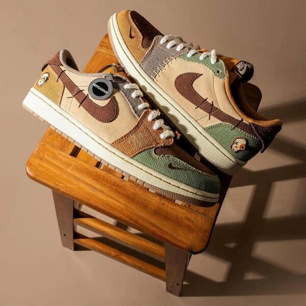 Sneakers patchwork unisex
