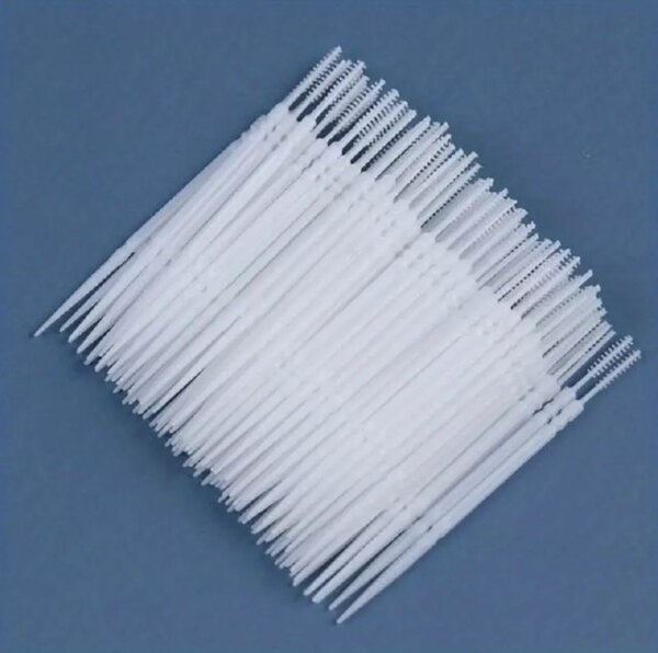 100pcs Brosses Interdentaires à Double Extrémité