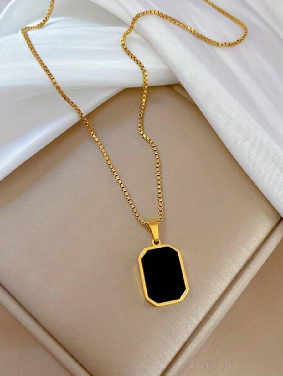 Collier mixte or plaqué