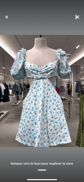 Robe fleurie ZARA