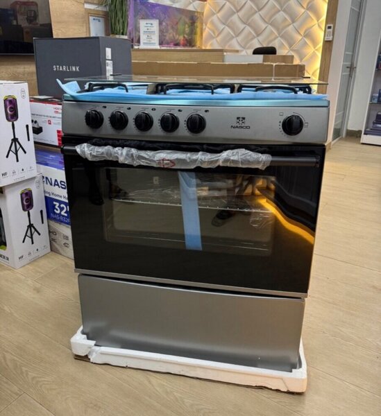 NASCO 4-BURNER GAS STOVE WITH OVEN