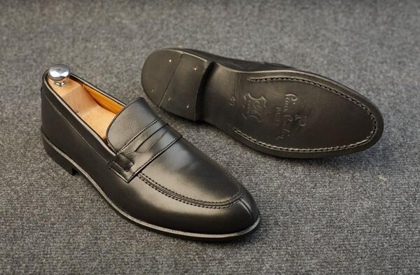 Mocassin cuir