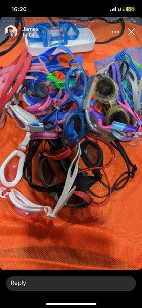 Swimming glasses