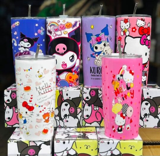 Gobelets Hello Kitty en Acier Inoxydable