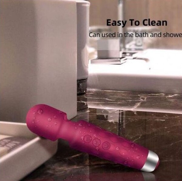 Vibromasseur Étanche Rechargeable