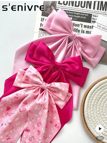 Nœud Papillon Décoratif Rose