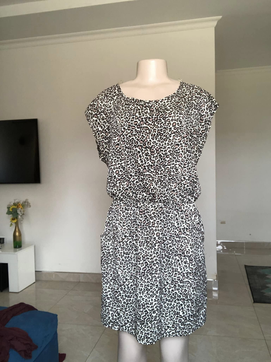 Dress blanc gris