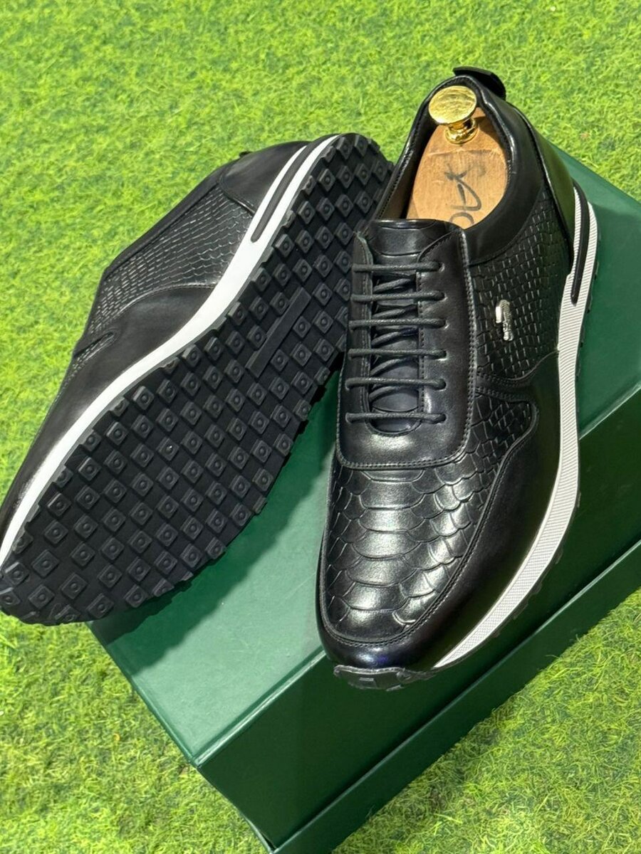 Chaussures en cuir élégantes