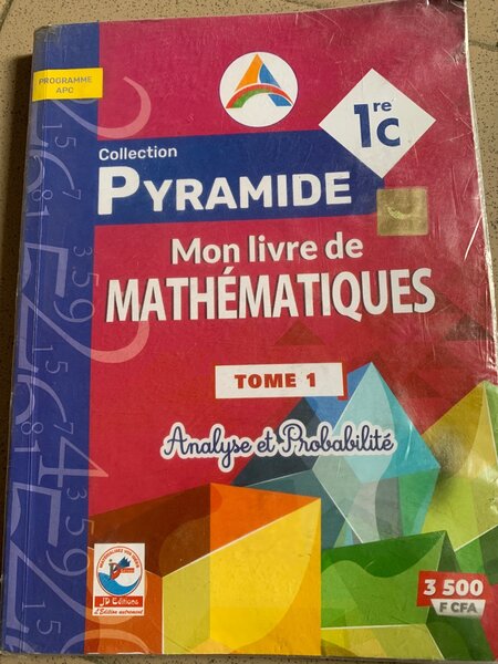 Livre de Mathématiques 1ère C
