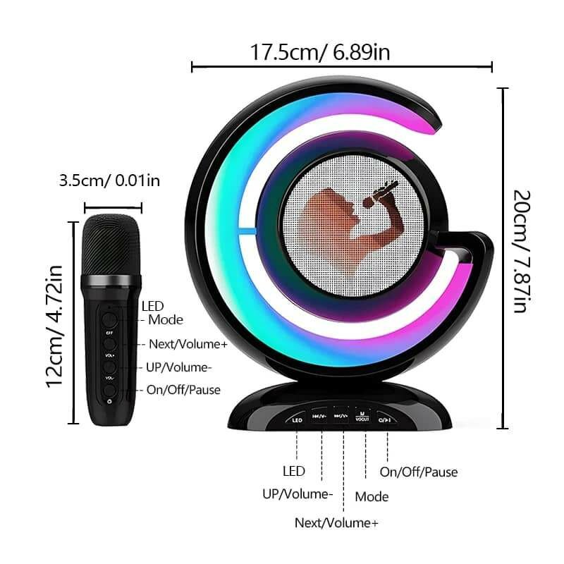 Haut parleur led
