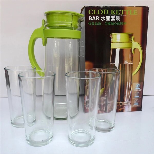 Glass jar set