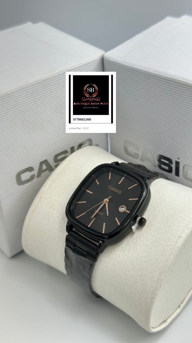 Montre Casio authentique avec