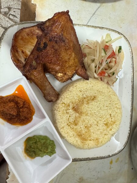 Attieke poulet