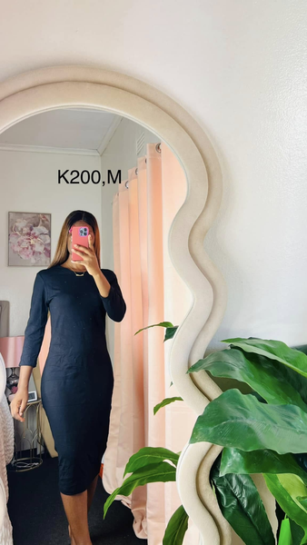 black dress