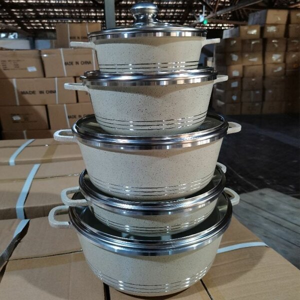 Nonstick pot set