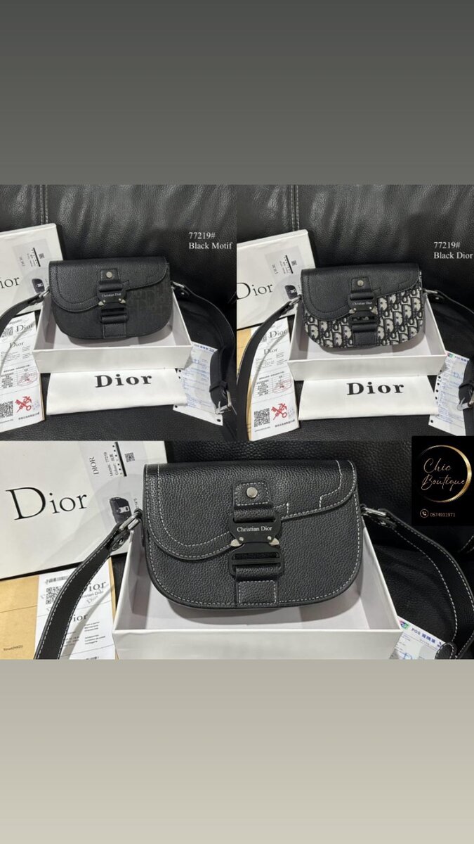 Sac à bandoulière élégant Dior