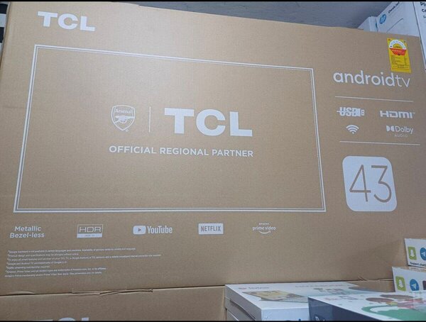 TCL TVs. 32 inches upwards